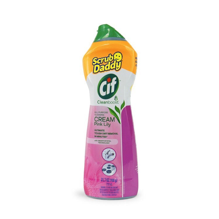 Scrub Daddy Cif Pink Lily All Purpose Cleaning Cream | scrubdaddy Selection | Scrubdaddystart 5BAD