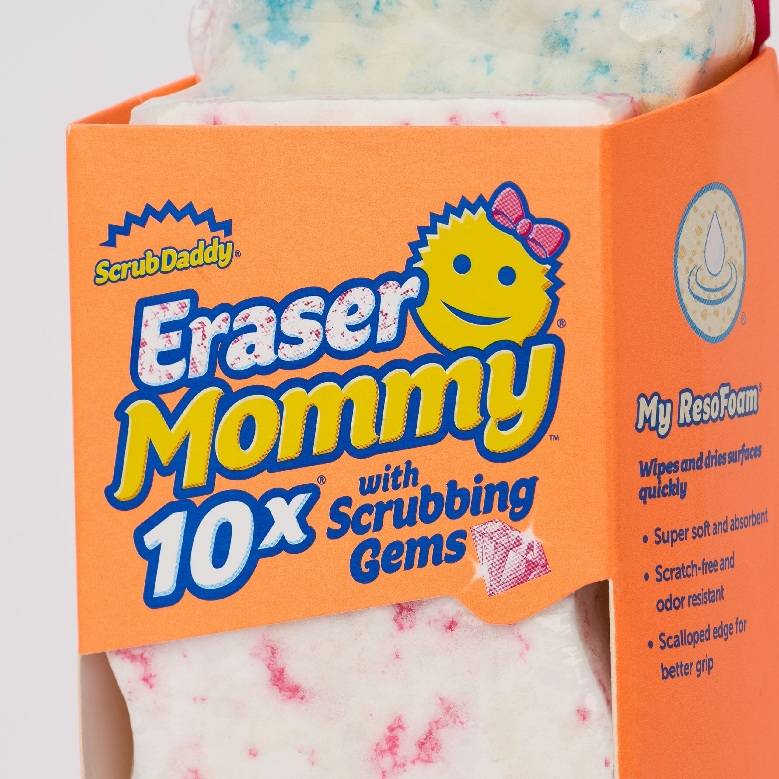 Scrub Daddy Eraser Mommy 10x with Scrubbing Gems | scrubdaddy Selection | Scrubdaddystart 3912 - Image 3