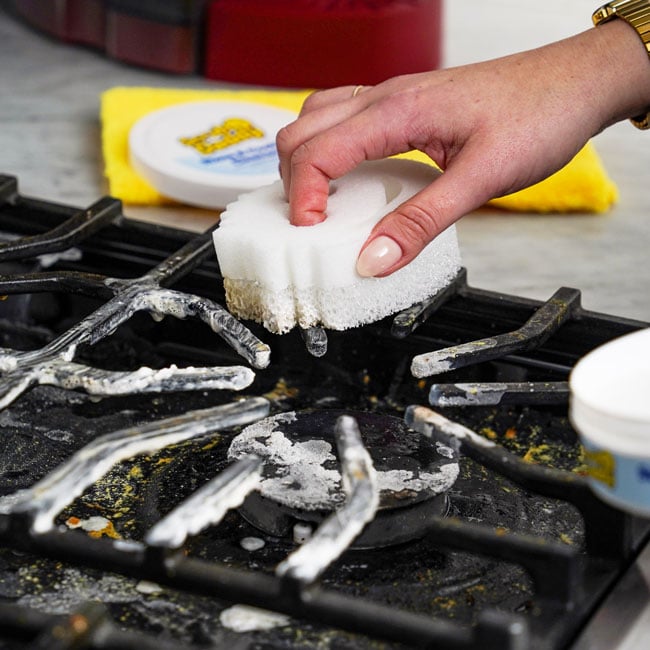 Scrub Daddy Stove & Cooktop Cleanser with Scrub Mommy | scrubdaddy Selection | Scrubdaddystart EF47 - Image 2